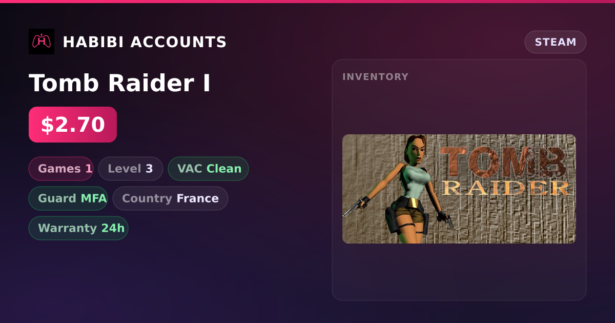 Tomb Raider I