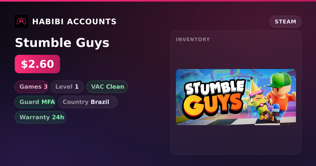 Stumble Guys — HabibiAccounts