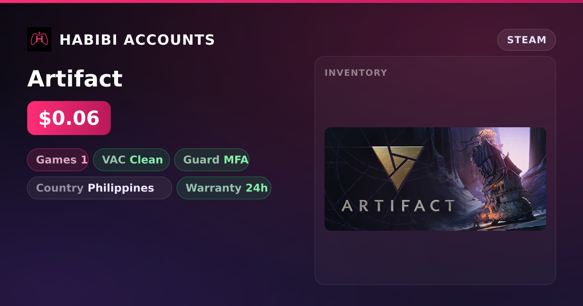 Artifact — HabibiAccounts