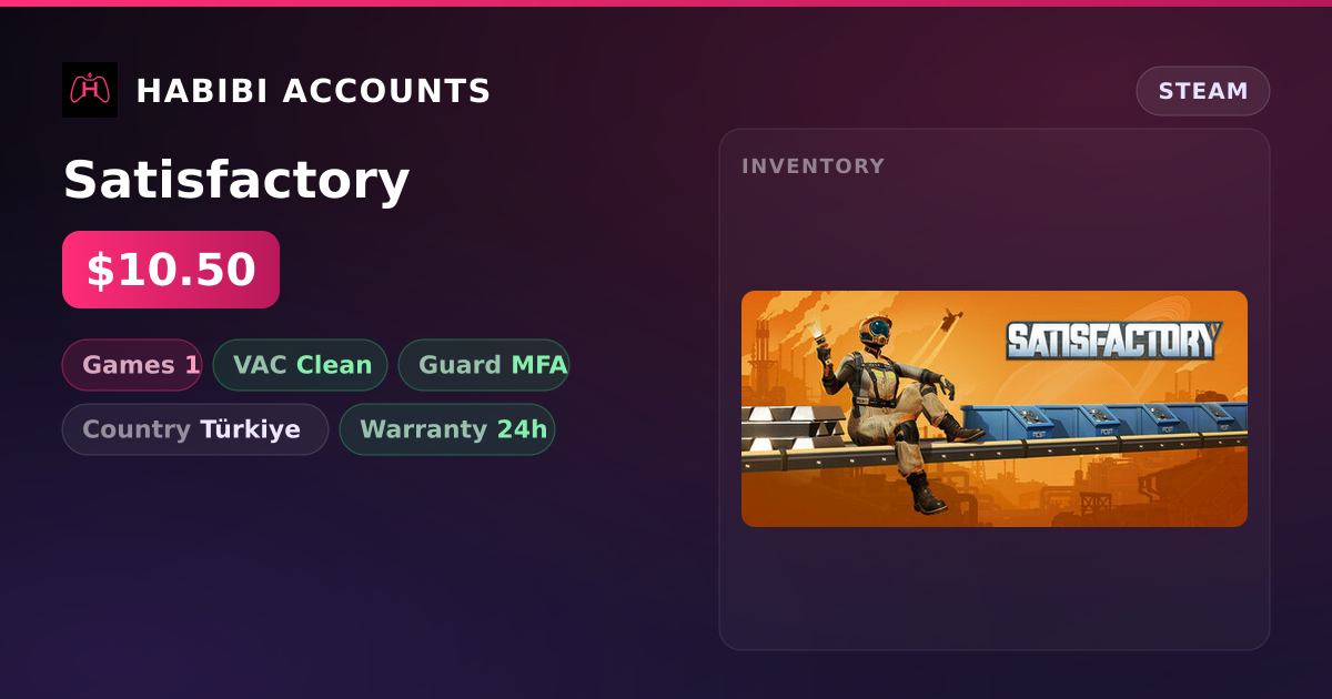 Satisfactory — HabibiAccounts