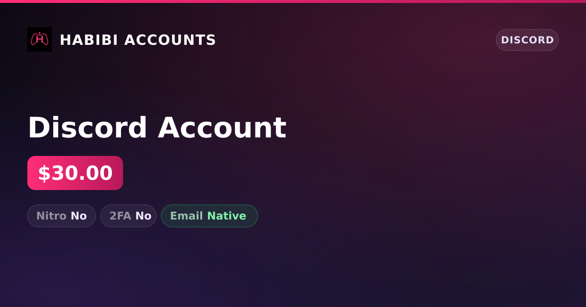 Discord Account