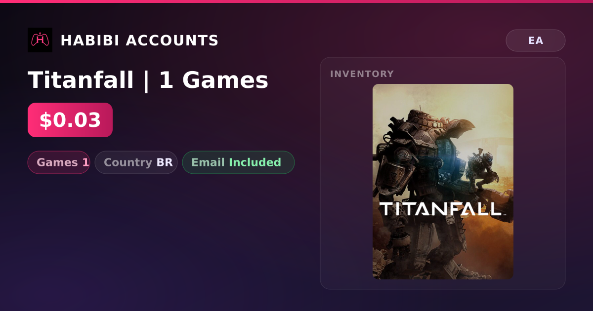 Titanfall | 1 Games — HabibiAccounts
