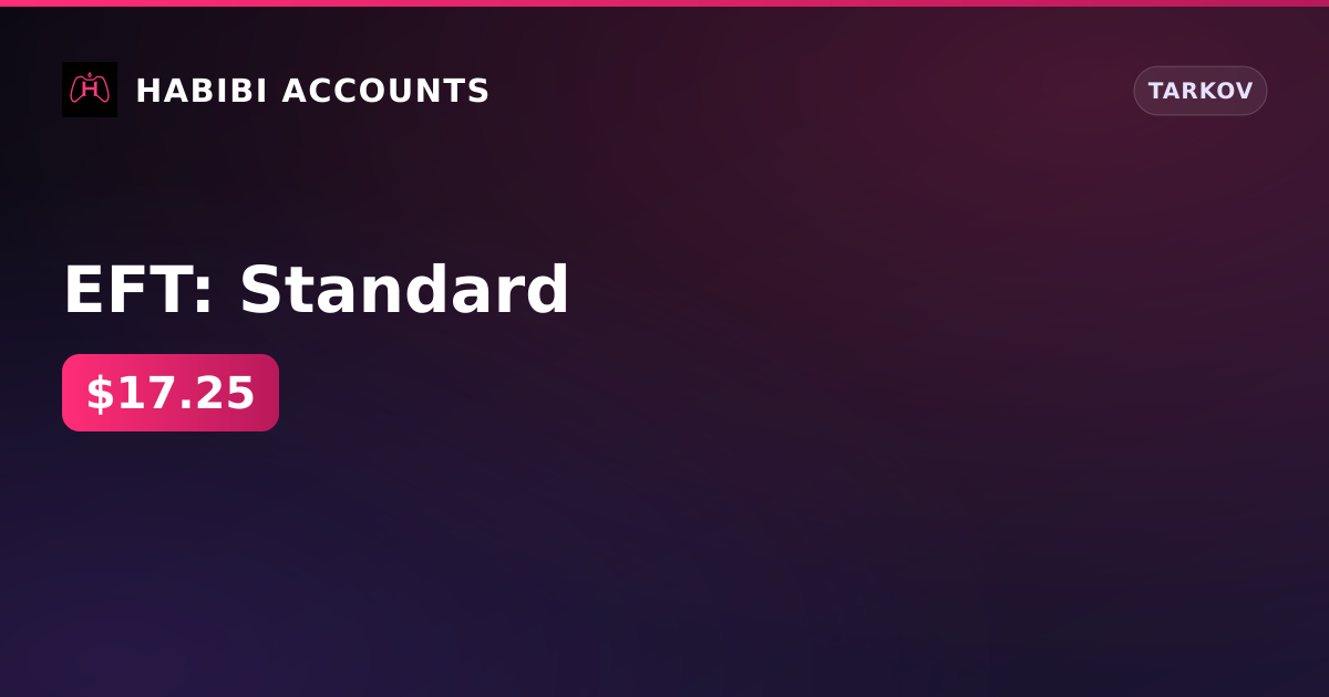 EFT: Standard — HabibiAccounts