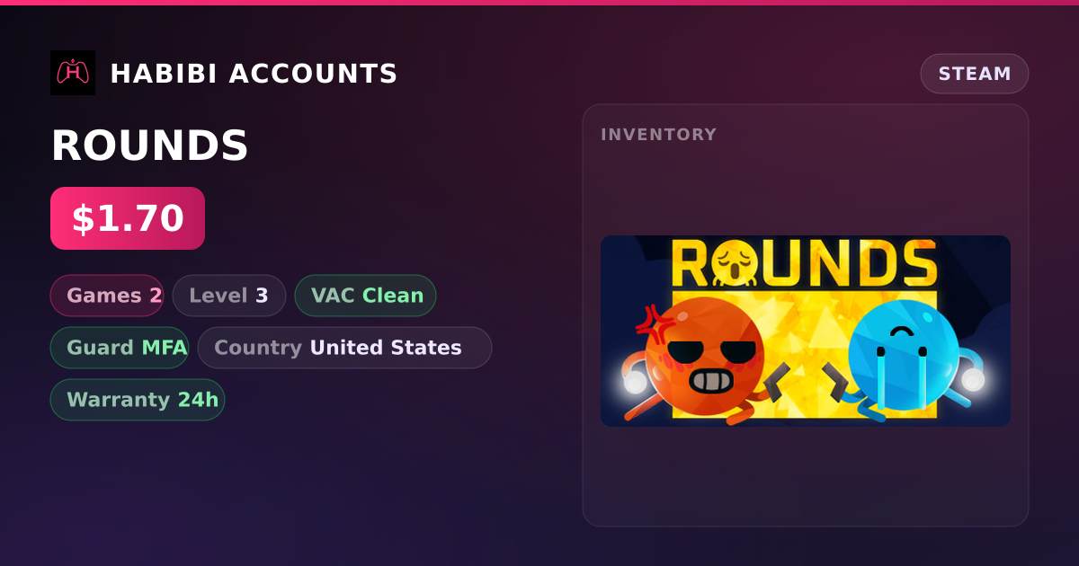 ROUNDS — HabibiAccounts