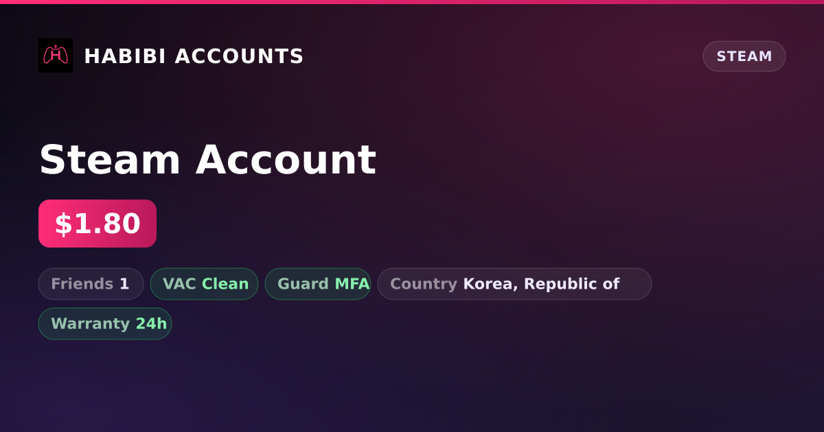 Steam Account