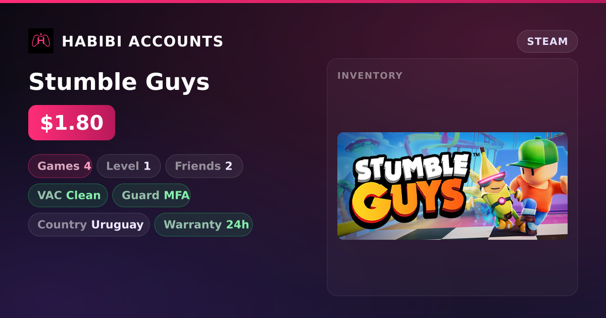 Stumble Guys — HabibiAccounts