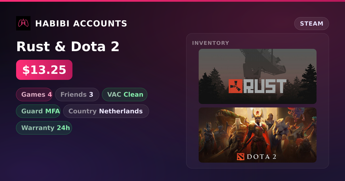 Rust & Dota 2