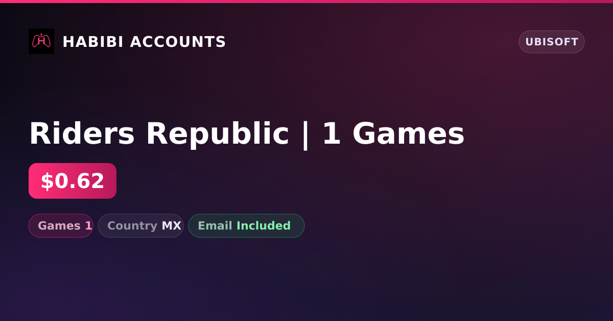 Riders Republic | 1 Games — HabibiAccounts
