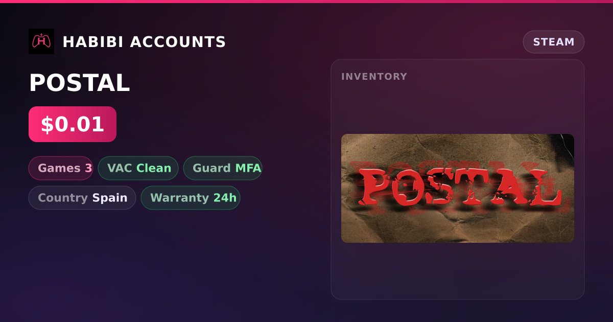 POSTAL — HabibiAccounts