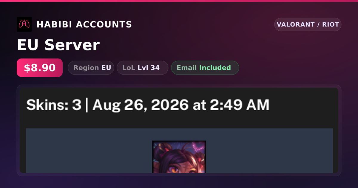 EU Server — HabibiAccounts