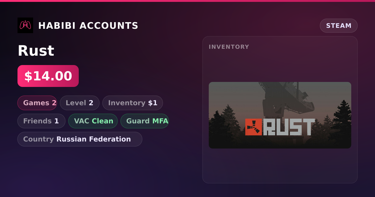 Rust — HabibiAccounts
