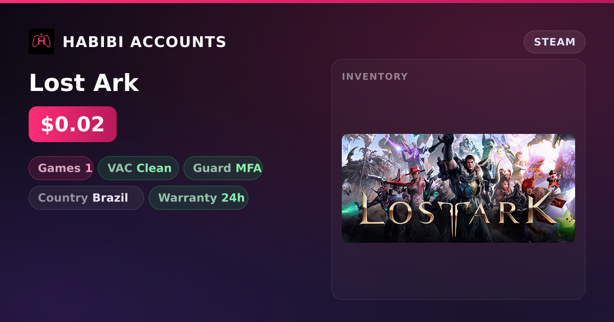 Lost Ark — HabibiAccounts