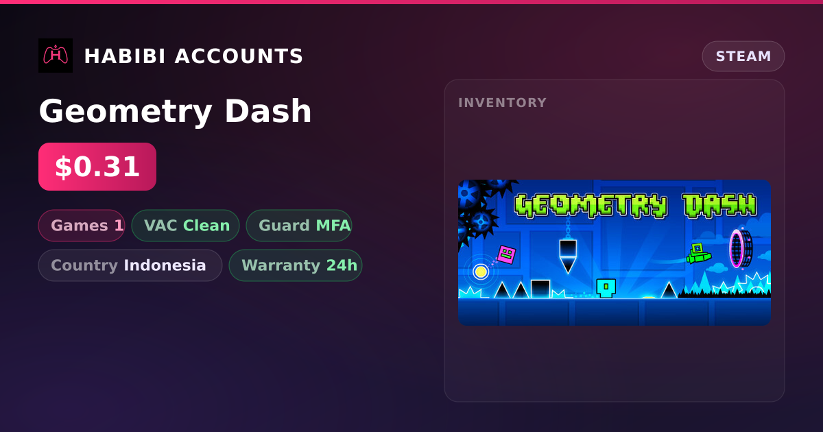 Geometry Dash — HabibiAccounts