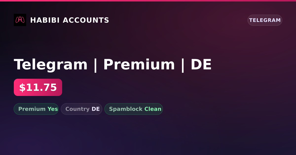 Telegram | Premium | DE