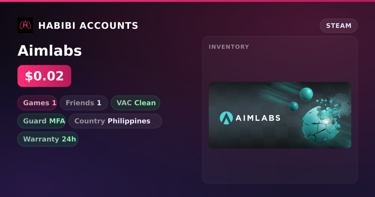 Aimlabs — HabibiAccounts