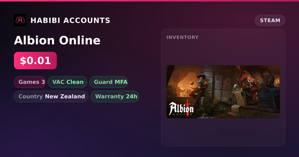 Albion Online — HabibiAccounts