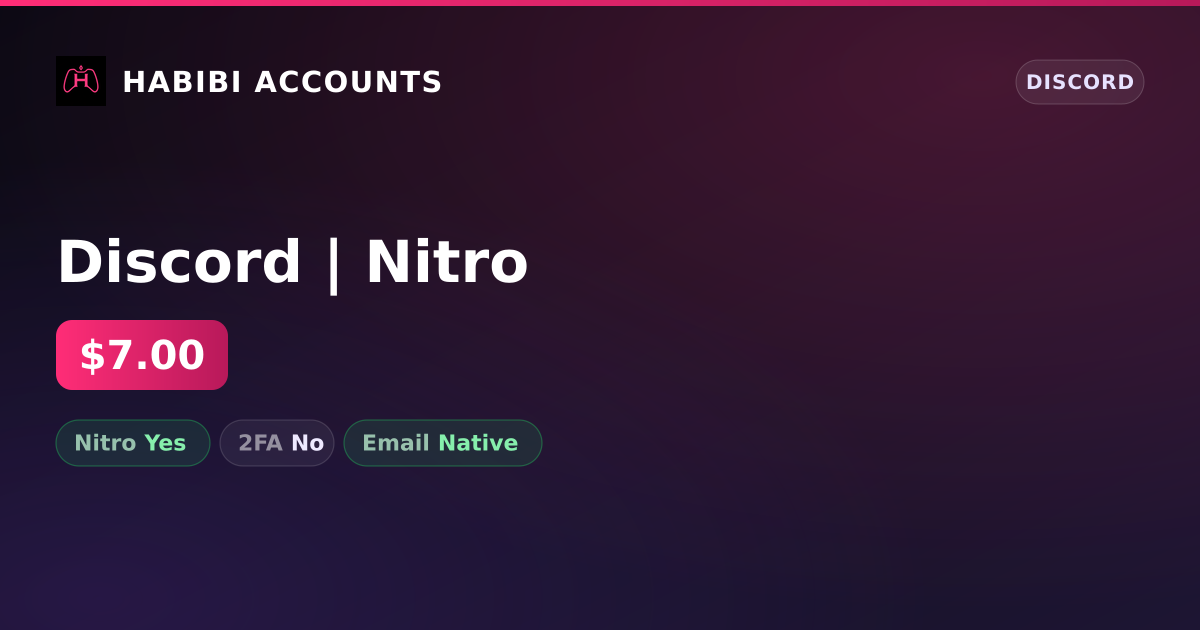 Discord | Nitro
