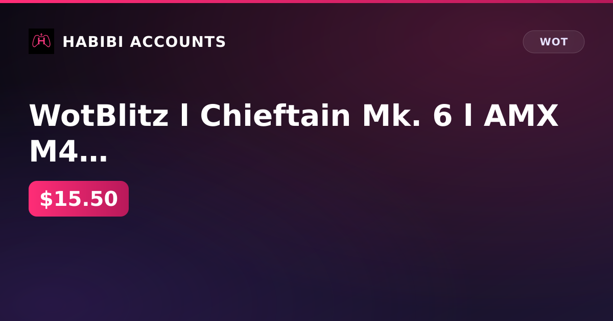 WotBlitz l Chieftain Mk. 6 l AMX M4 mle. 54 l 121B l AMX 30 B l VK 90.01 (P) l Kampfpanzer 70 l Object 260 l T-22 medium