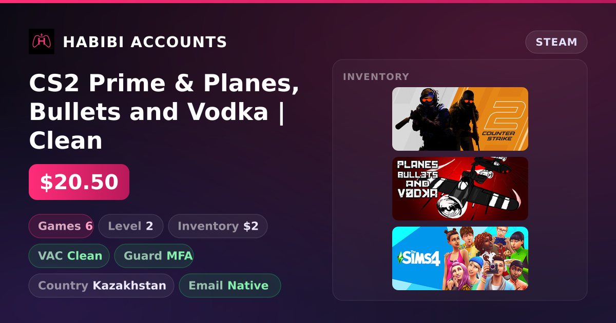 CS2 Prime & Planes, Bullets and Vodka | Clean