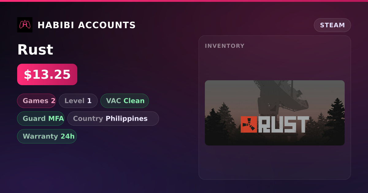 Rust — HabibiAccounts