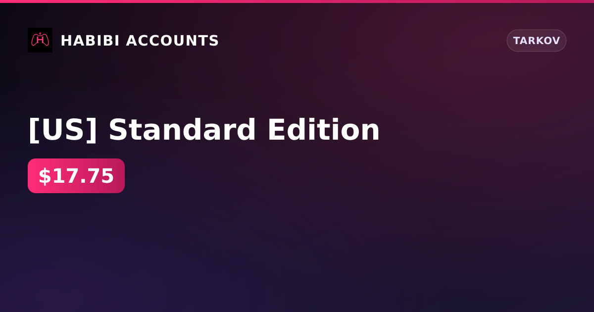 [US] Standard Edition