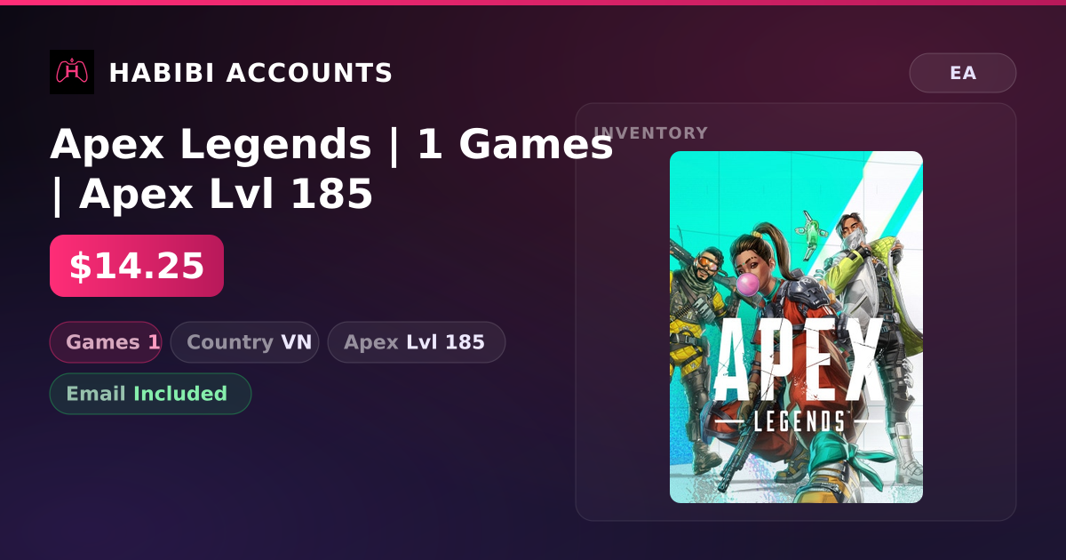 Apex Legends | 1 Games | Apex Lvl 185