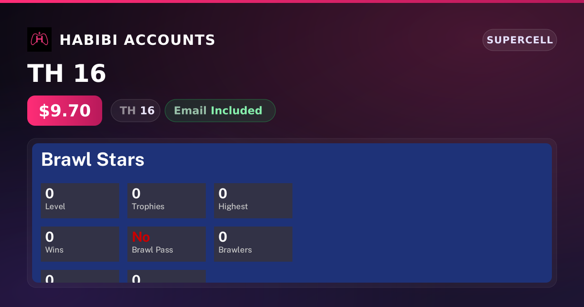 TH 16 — HabibiAccounts