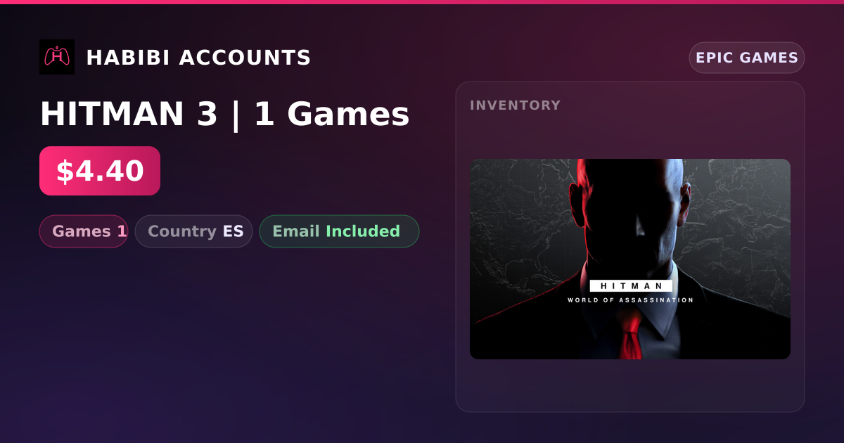 HITMAN 3 | 1 Games
