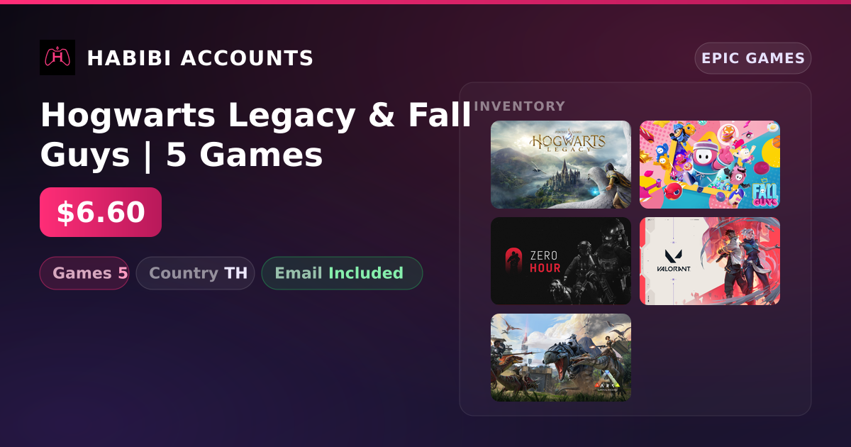 Hogwarts Legacy & Fall Guys | 5 Games