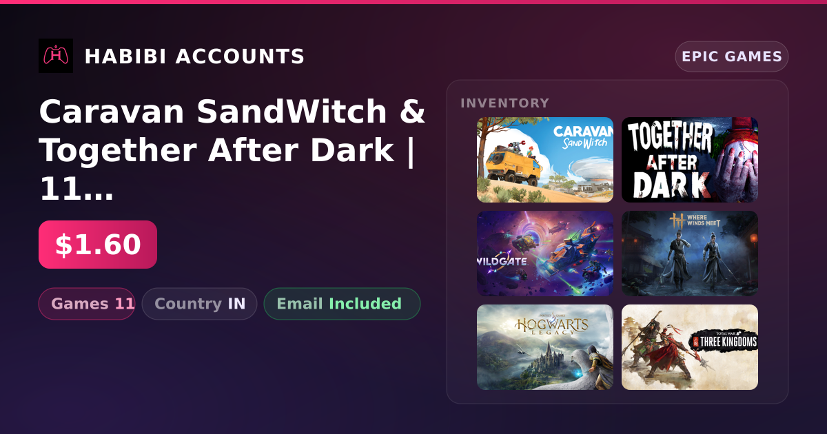 Caravan SandWitch & Together After Dark | 11 Games