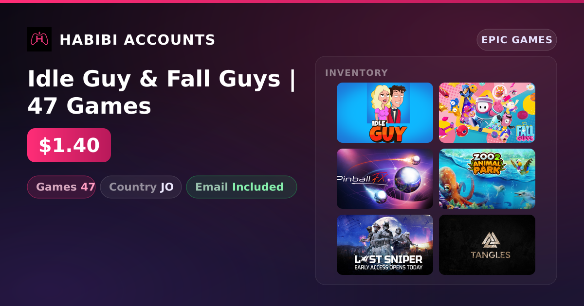 Idle Guy & Fall Guys | 47 Games