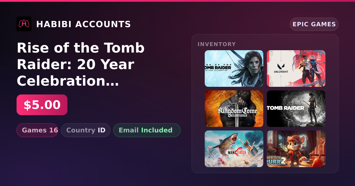 Rise of the Tomb Raider: 20 Year Celebration & VALORANT | 16 Games