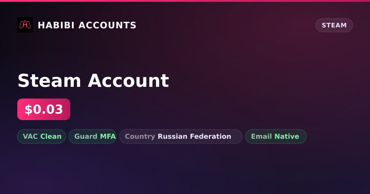 Steam Account