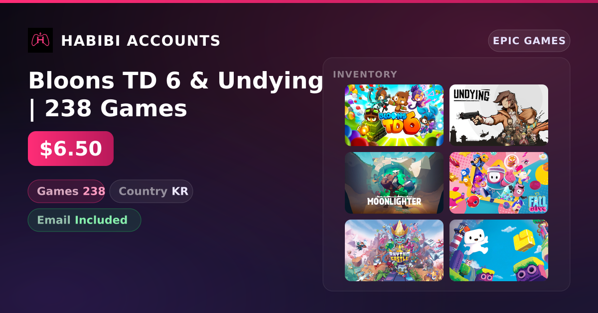 Bloons TD 6 & Undying | 238 Games