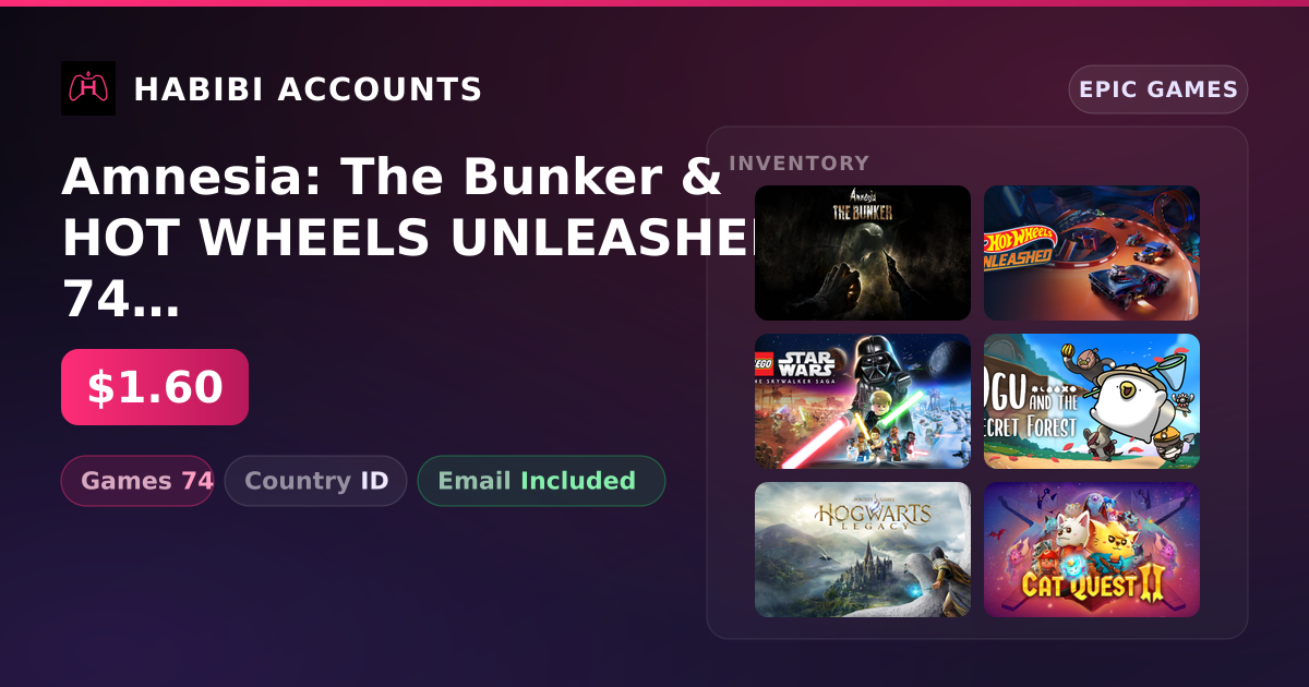 Amnesia: The Bunker & HOT WHEELS UNLEASHED | 74 Games