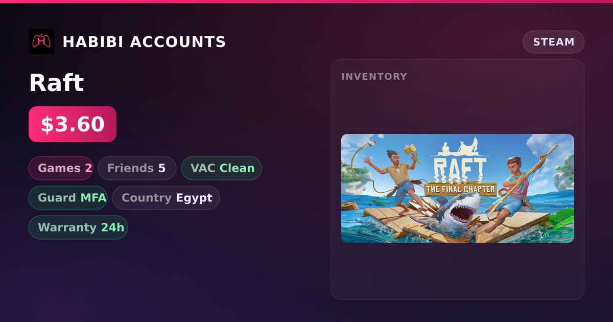 Raft — HabibiAccounts