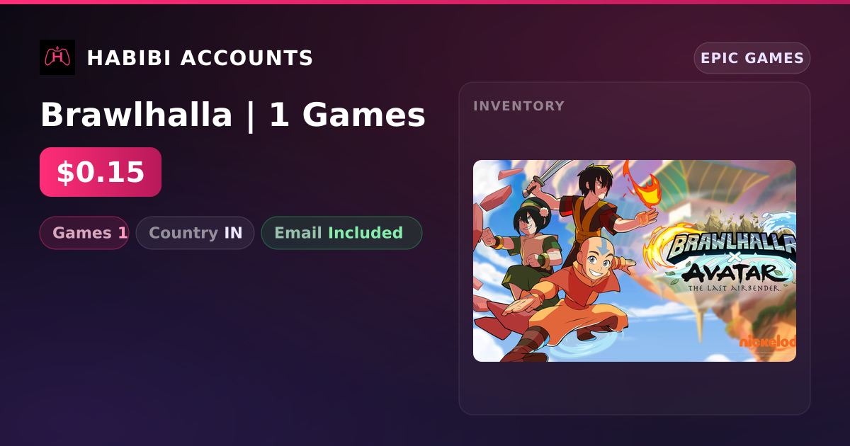 Brawlhalla | 1 Games — HabibiAccounts