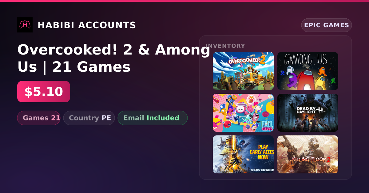 Overcooked! 2 & Among Us | 21 Games