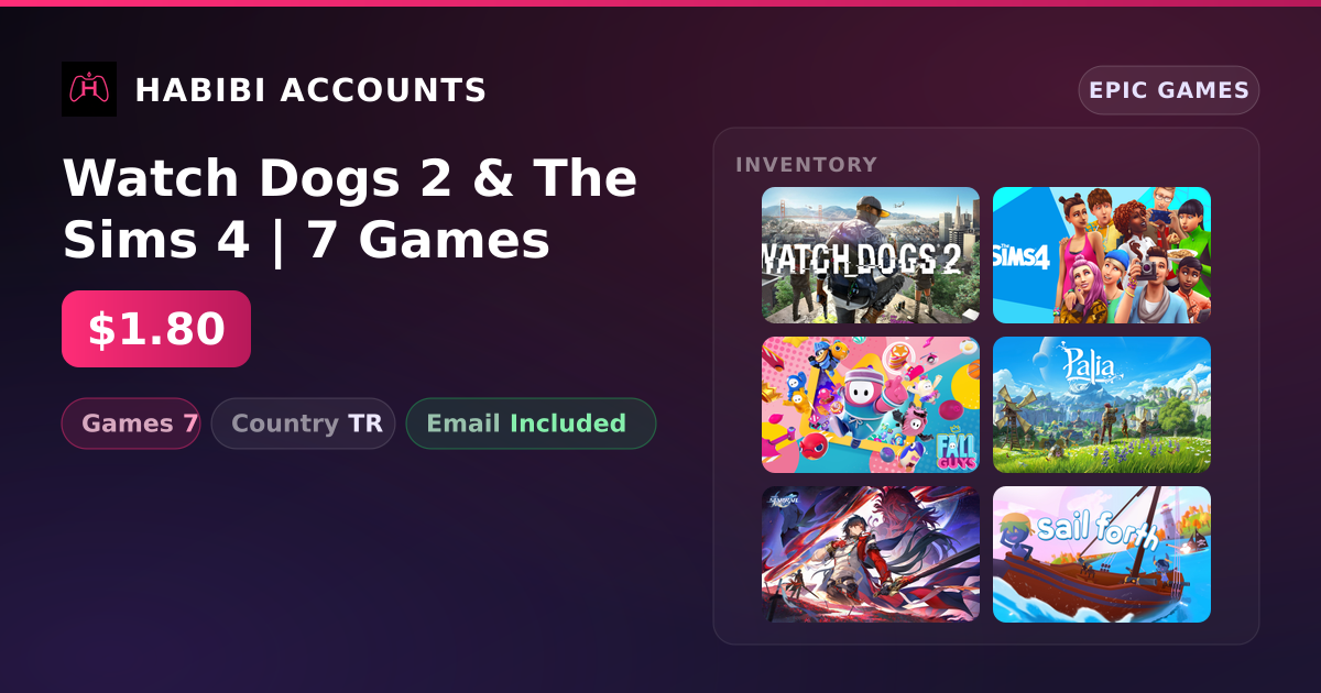 Watch Dogs 2 & The Sims 4 | 7 Games