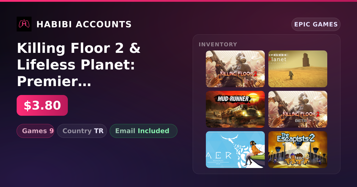 Killing Floor 2 & Lifeless Planet: Premier Edition | 9 Games