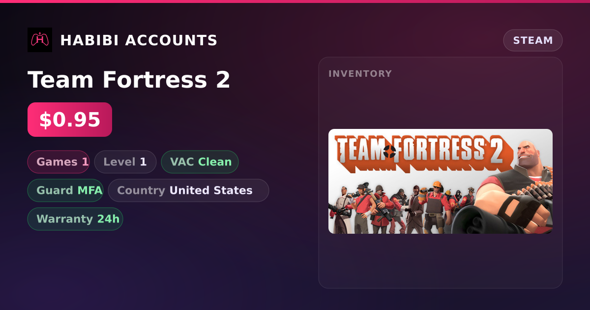 Team Fortress 2 — HabibiAccounts