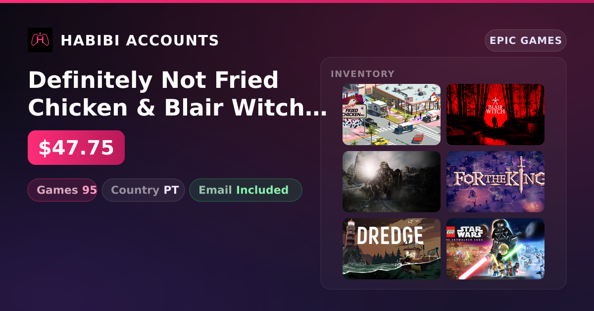 Definitely Not Fried Chicken & Blair Witch | 95 Games