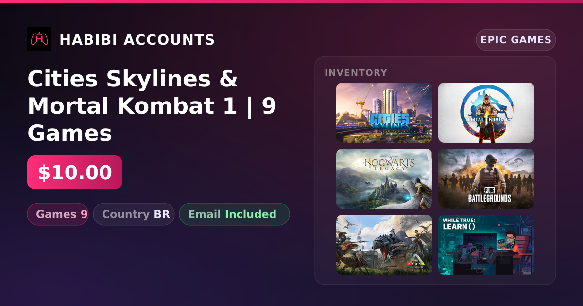 Cities Skylines & Mortal Kombat 1 | 9 Games