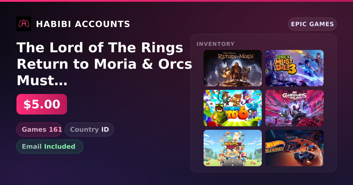 The Lord of The Rings Return to Moria & Orcs Must Die! 3 | 161 Games