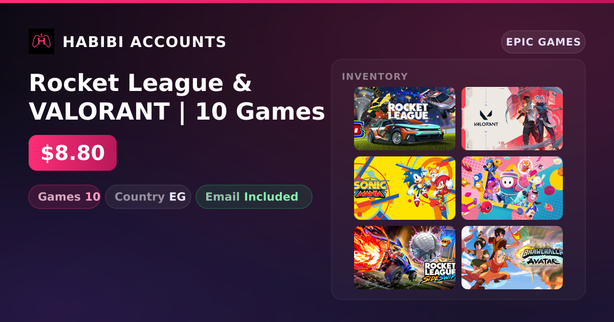 Rocket League & VALORANT | 10 Games