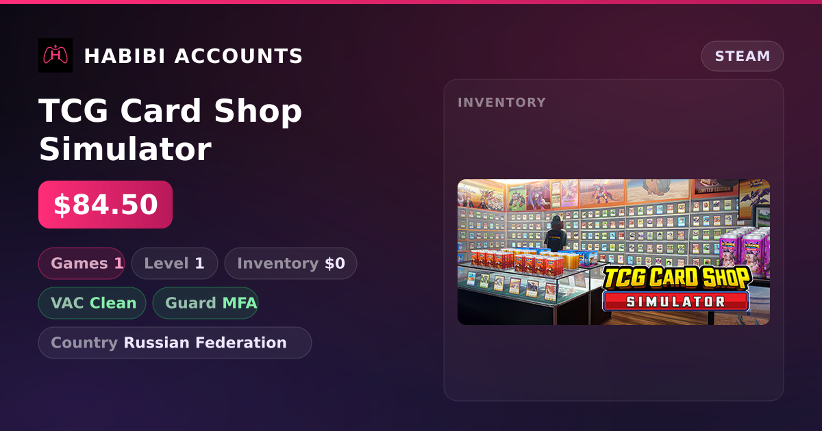 TCG Card Shop Simulator