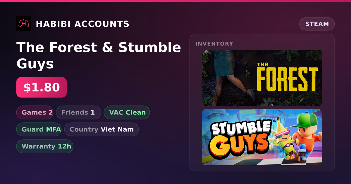 The Forest & Stumble Guys