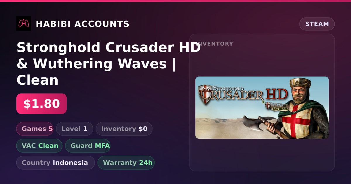 Stronghold Crusader HD & Wuthering Waves | Clean