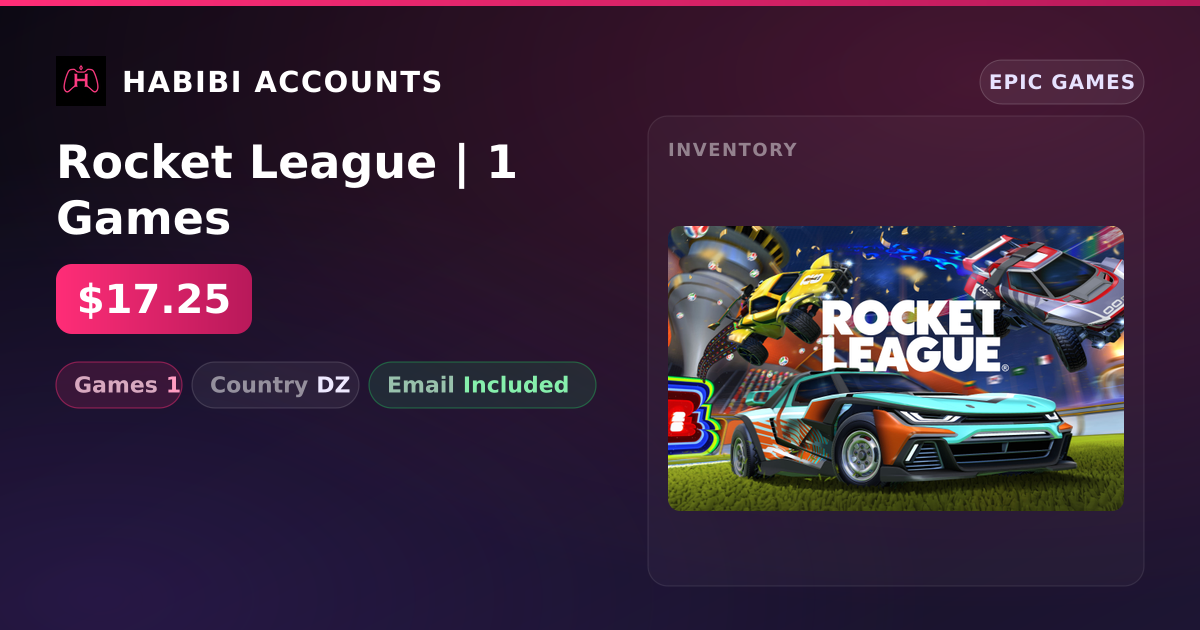 Rocket League | 1 Games