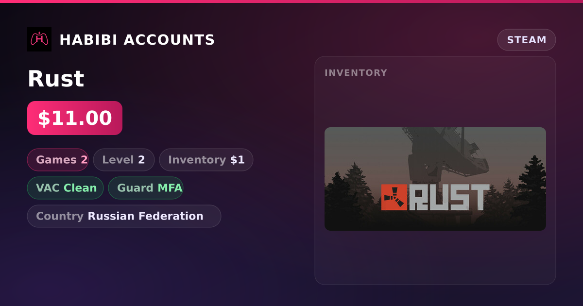 Rust — HabibiAccounts